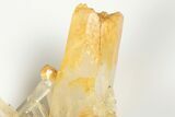 Mango Quartz Crystal Cluster - Cabiche, Colombia #188374-3